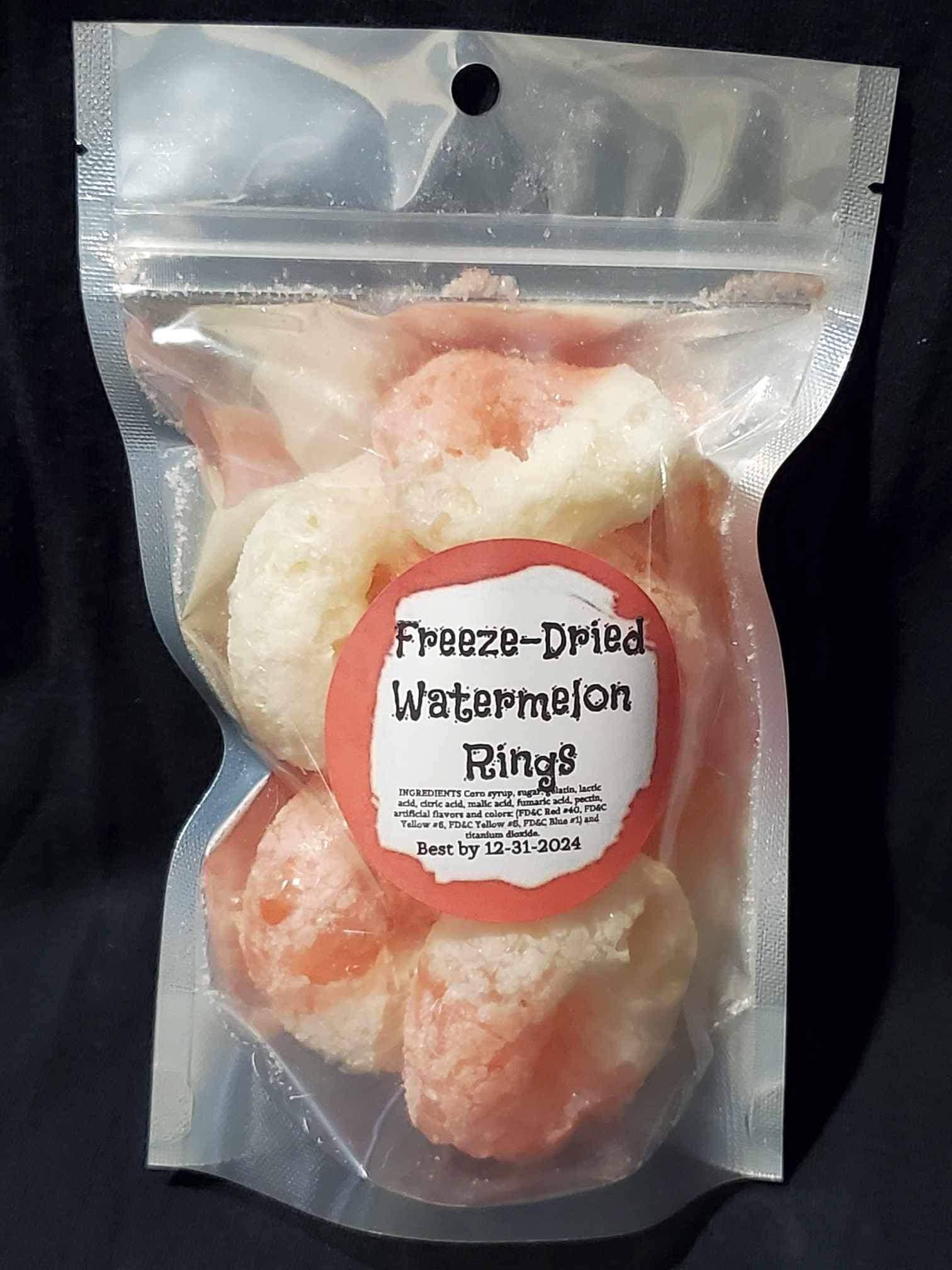 Freeze Dried candy Fruit Rings: Peach