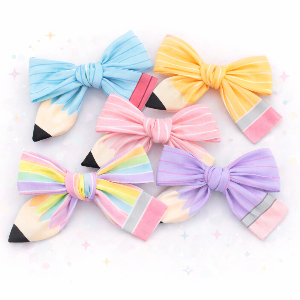 Doodles and Dreams Hair Bow (Multiple Colors)