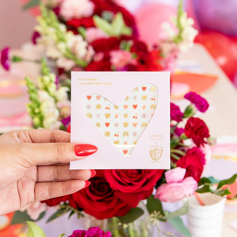 In My Heart Nail Stickers - 1 PK