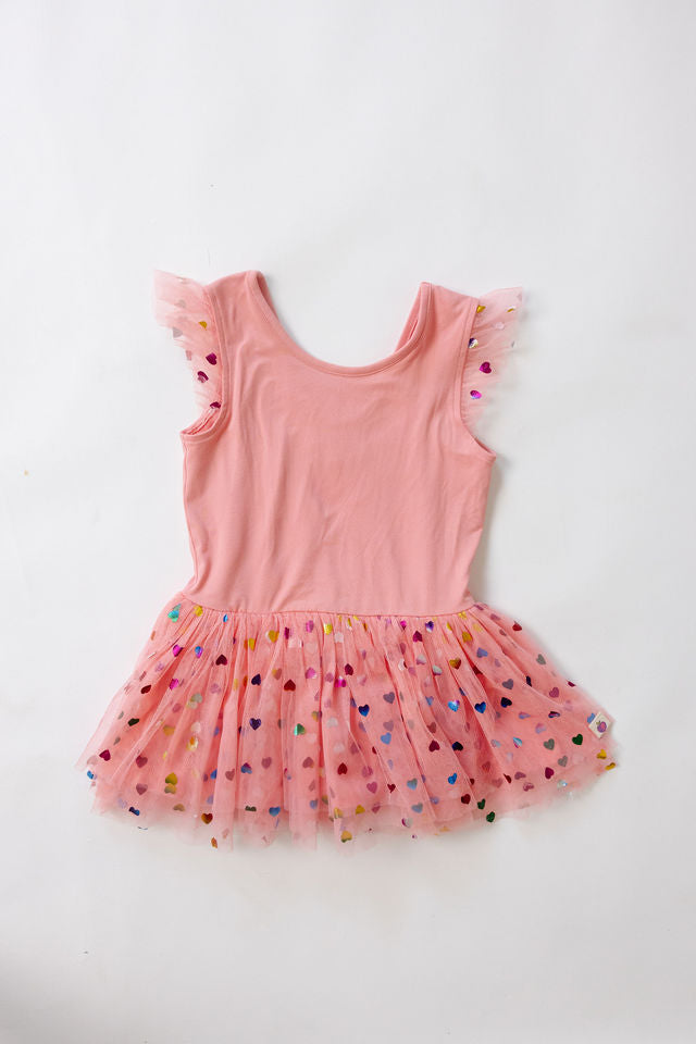Farrah Leotard - Candy Confetti Heart