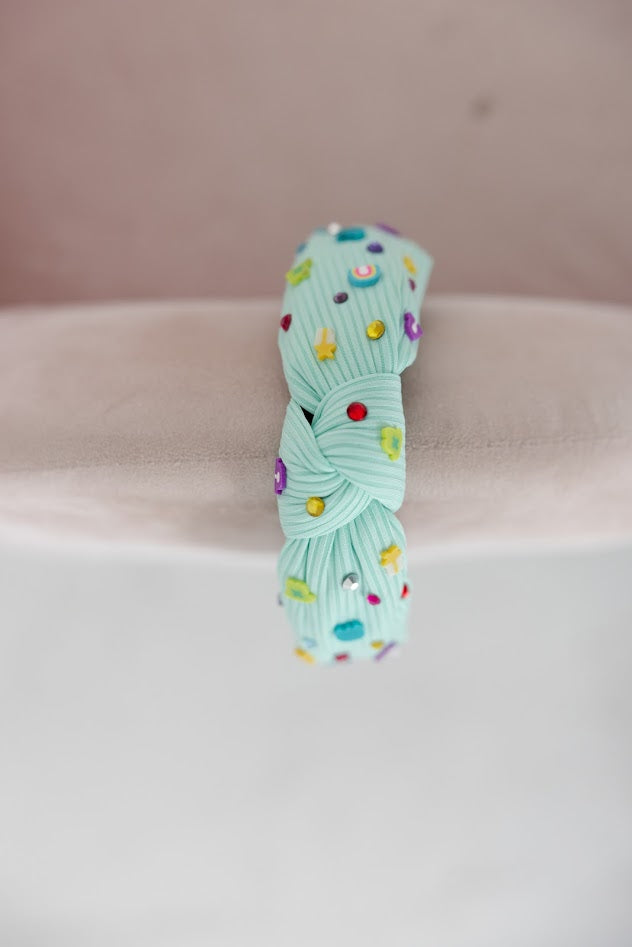 Beaded Headband - Lucky Charms