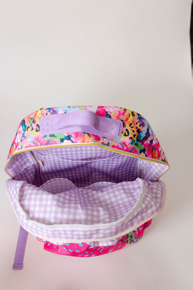 Bree Backpack - Wildflower Safari
