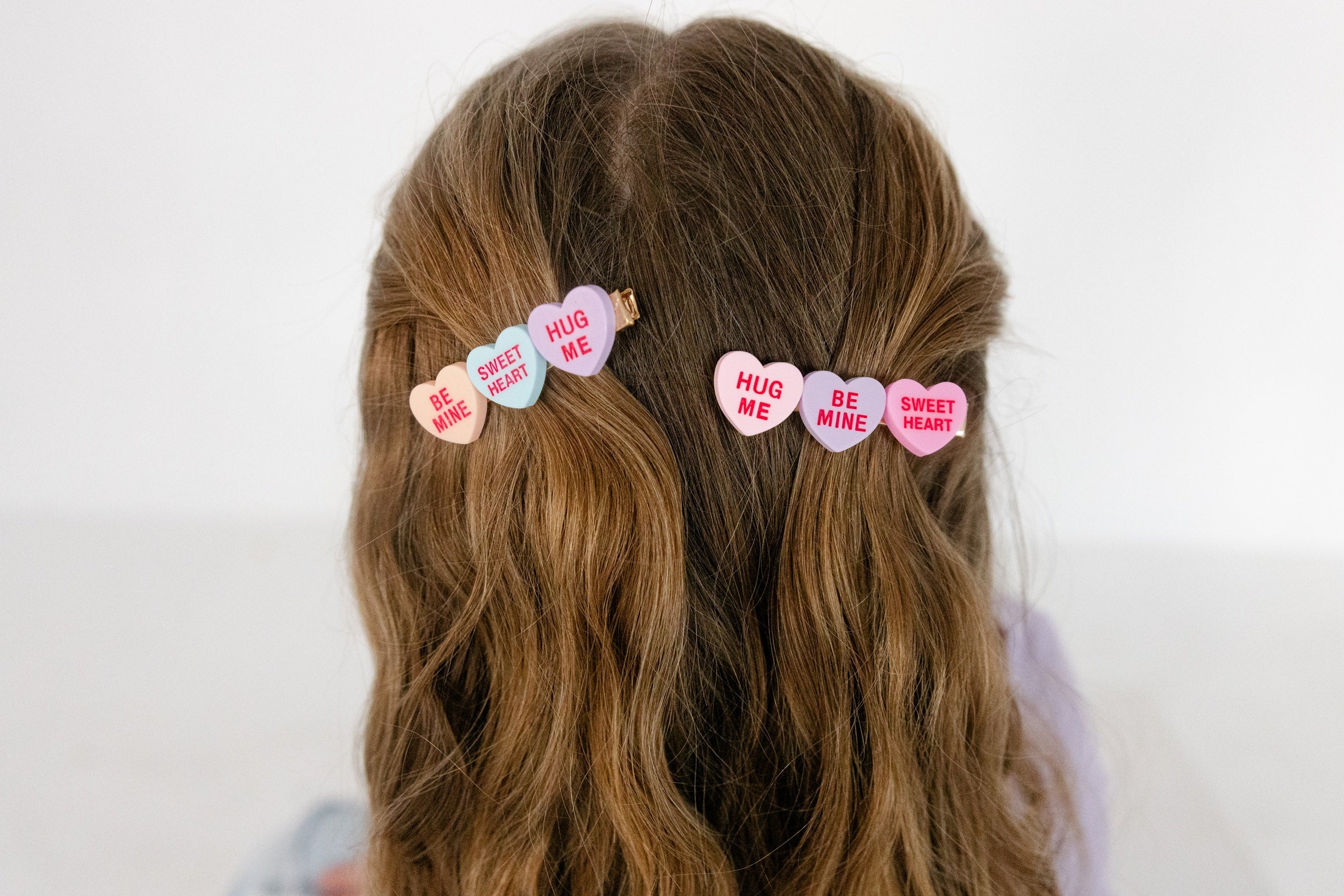 Love Language Hair Clip Set
