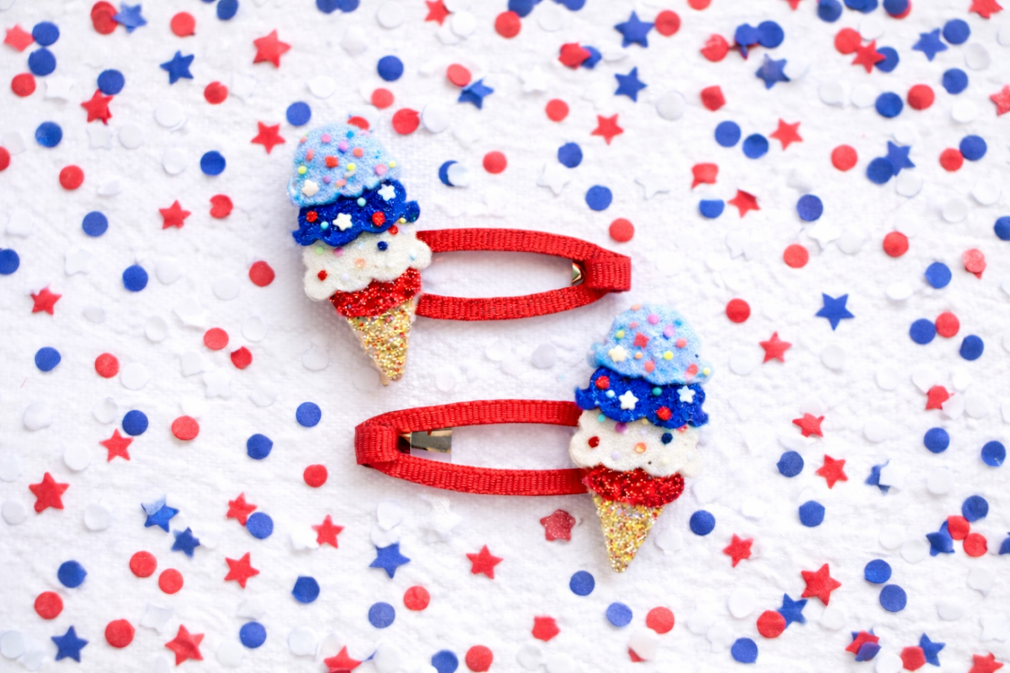 Sweet Freedom Hair Clips