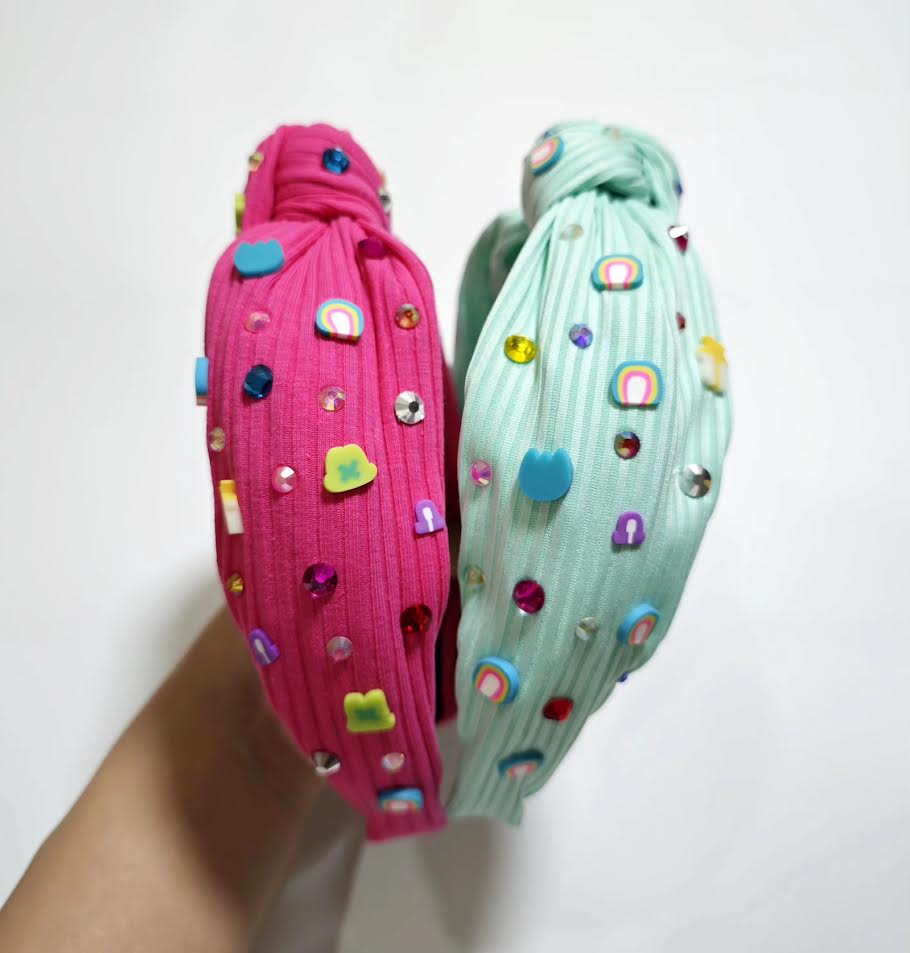 Beaded Headband - Lucky Charms