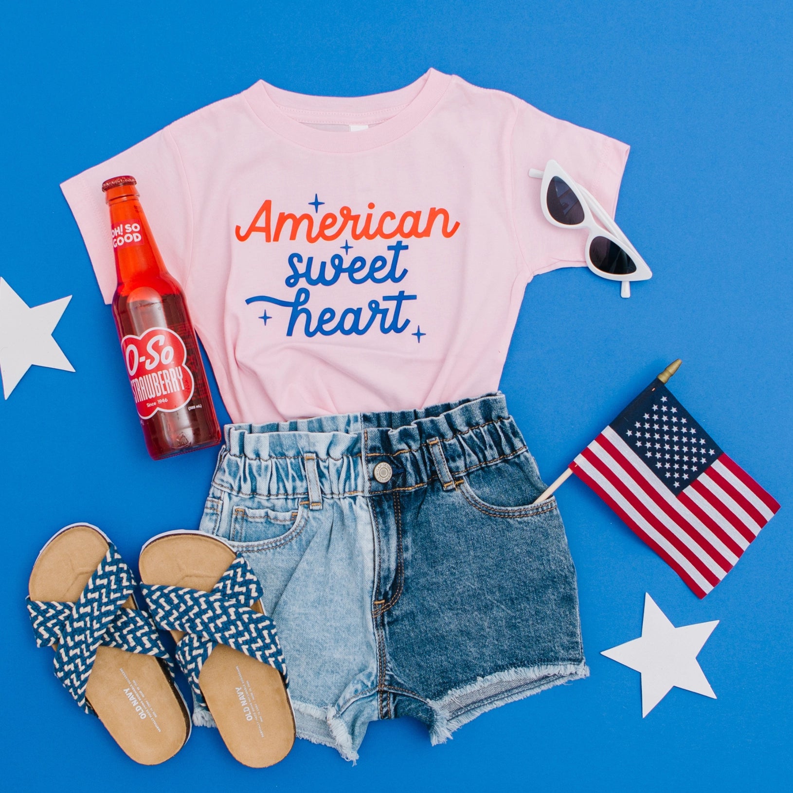 America's Sweetheart - Girl's Graphic Tee