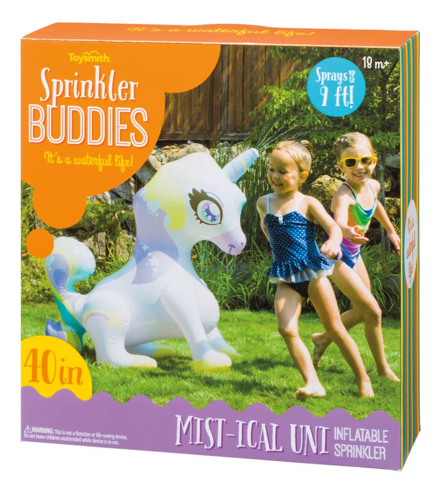 Sprinkler Buddies Mist-Ical Unicorn Inflatable Sprinkler