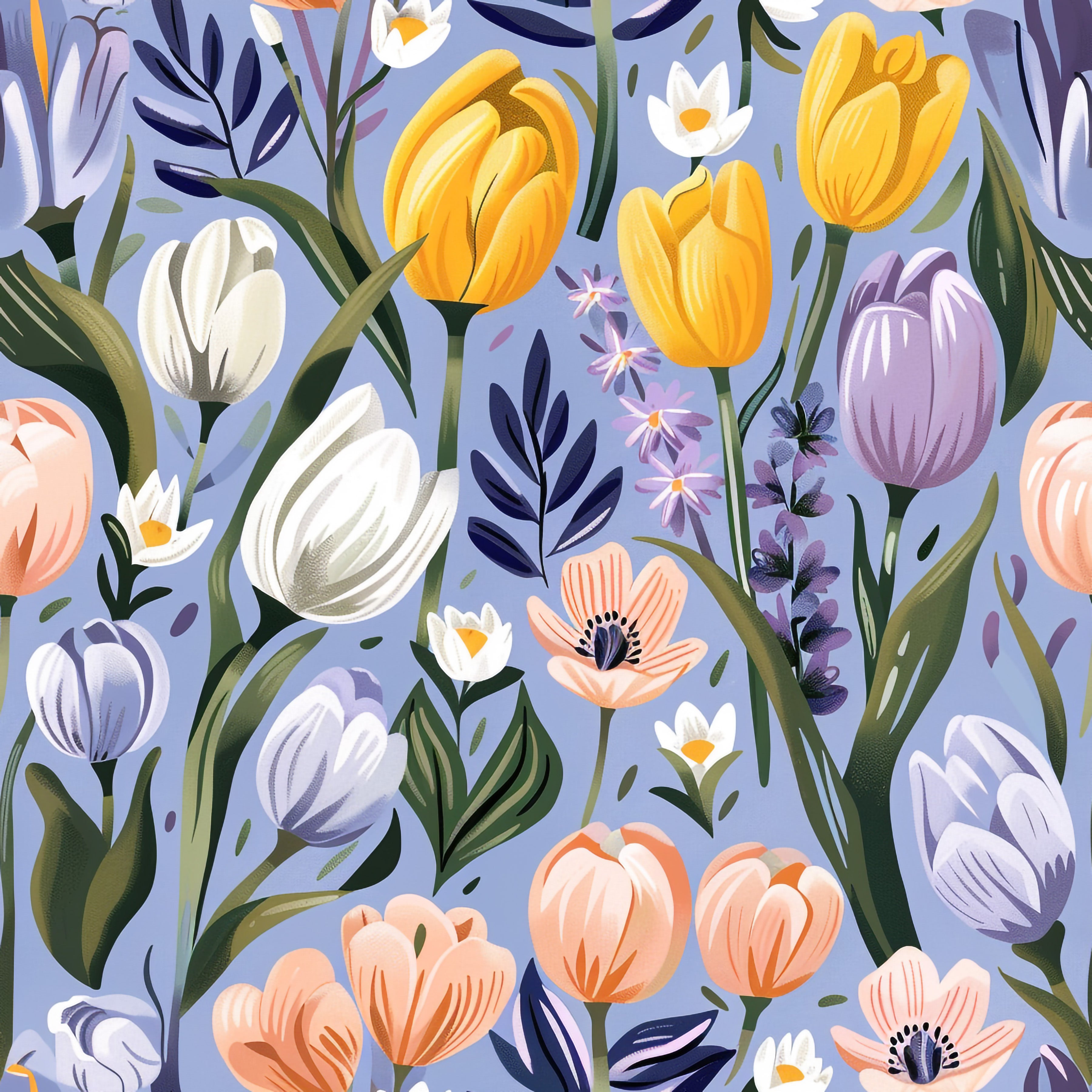 Quinn Romper - Twinkle Tulips