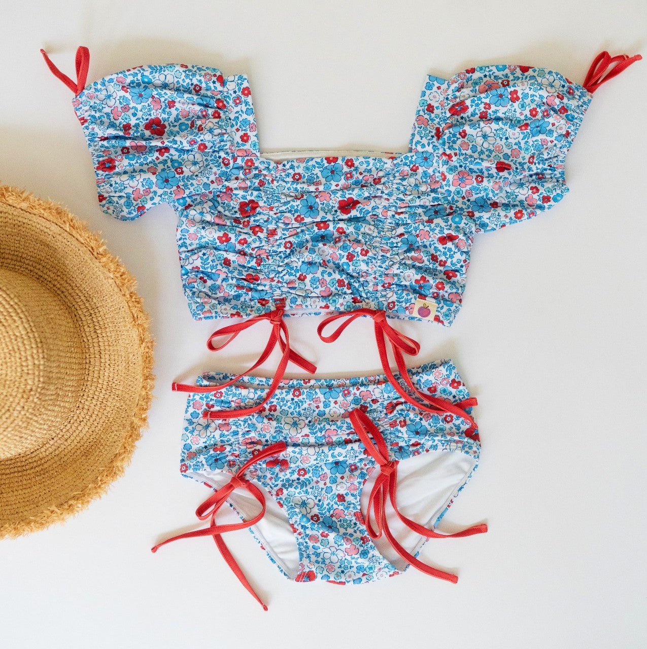 Olivia Swimsuit - American Blossom