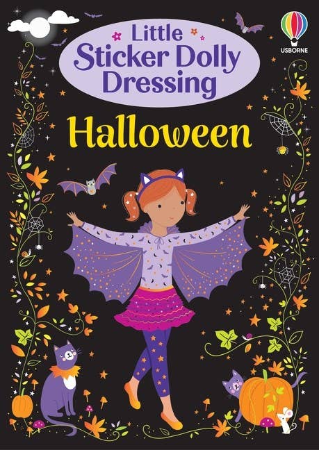 Little Sticker Dolly Dressing Halloween: Usborne