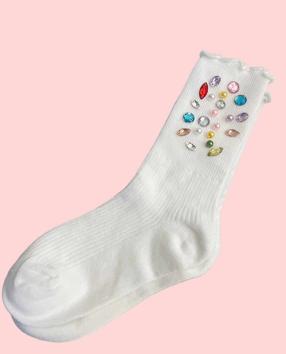 Girls Crew Socks - Gems