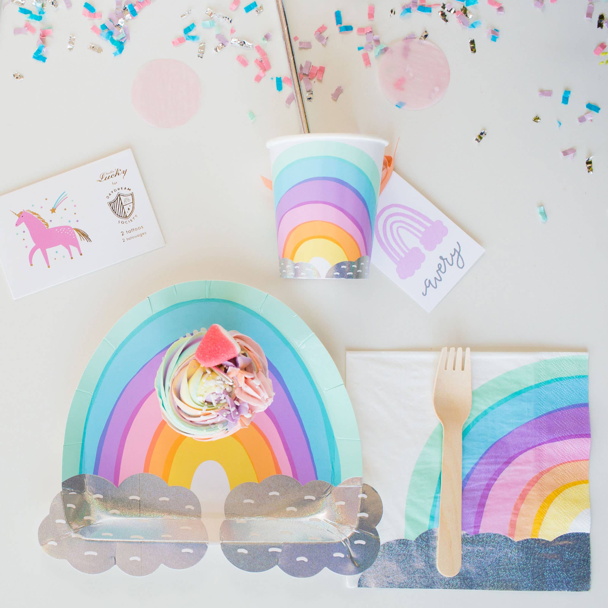 Over the Rainbow Large Napkins - 16 PK