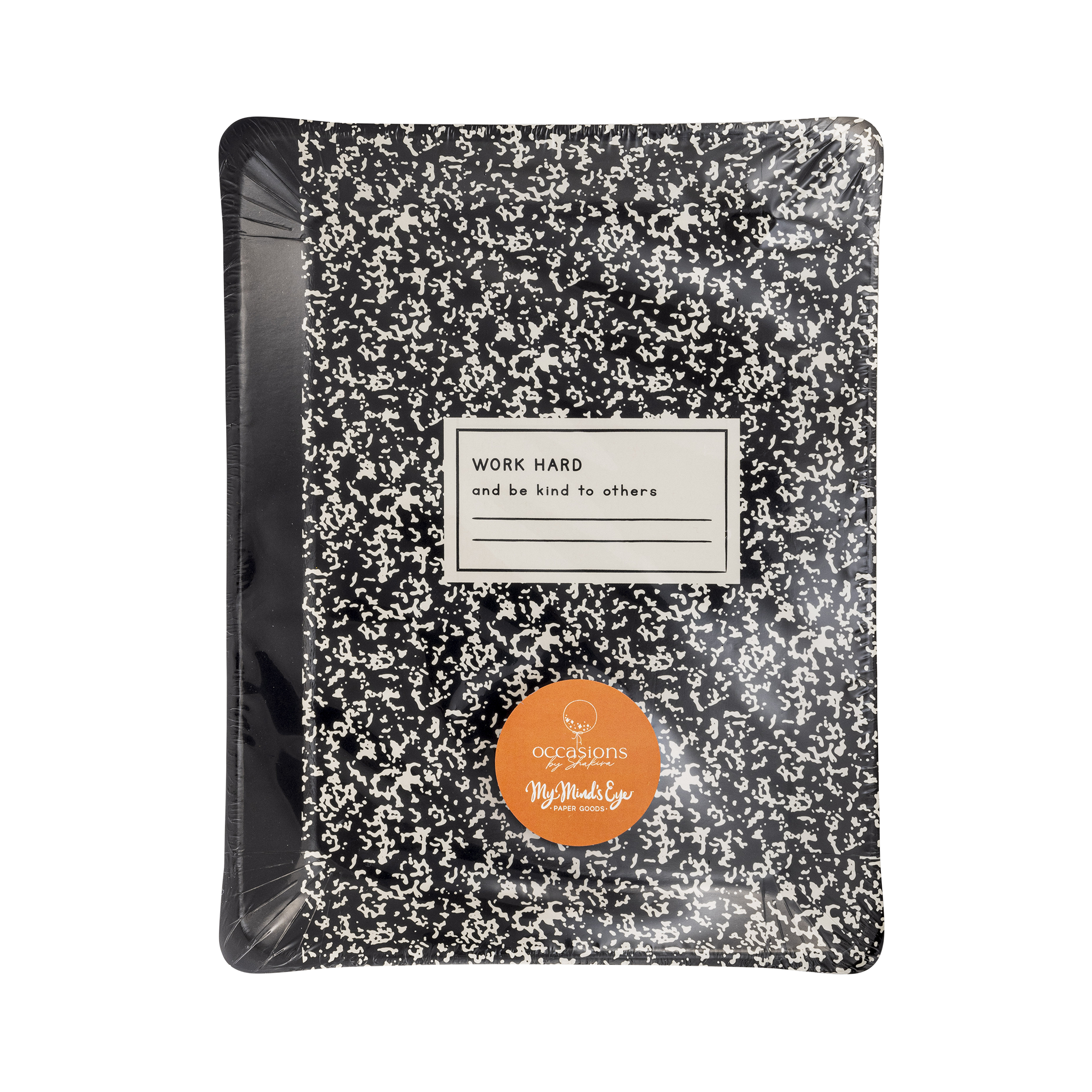 Composition Notebook Plate - 8 PK