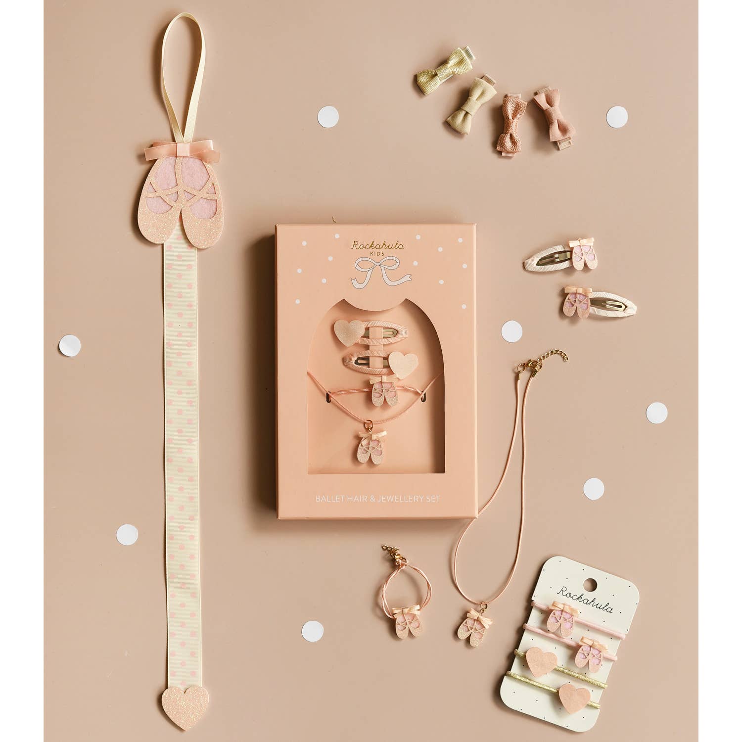Ballet Shoes Ponytail Holders