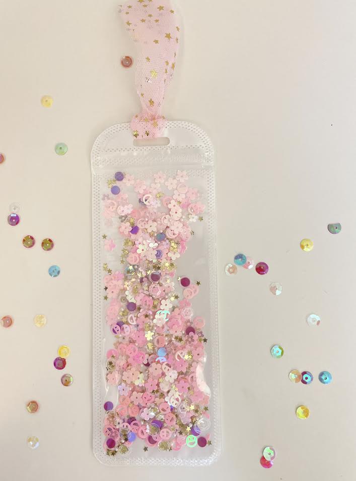 Confetti Bookmark (Multiple Colors)