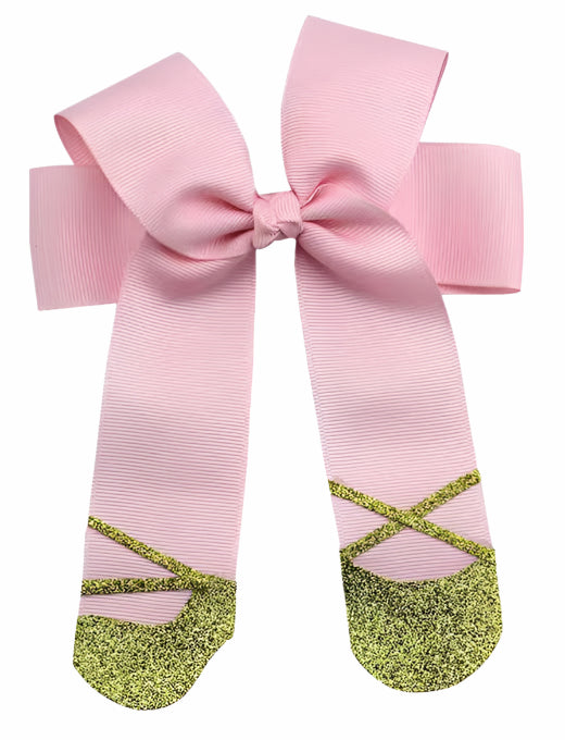 Flower Ballet Gingham Bum Bow