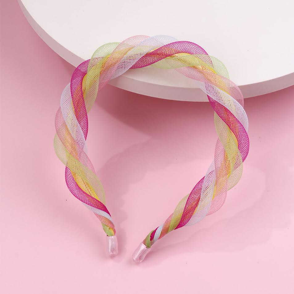 Twisted Tulle Headband - Spring Fling
