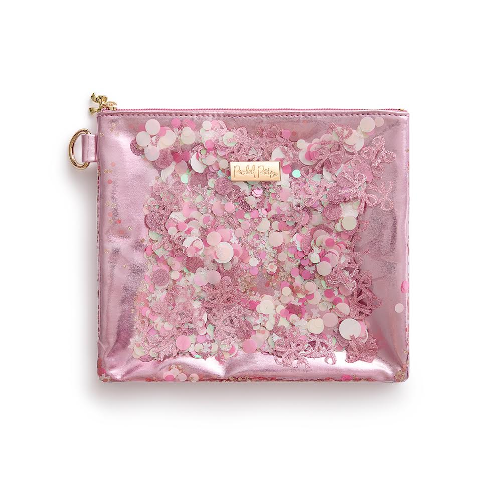 Bows and Confetti Everything Pouch