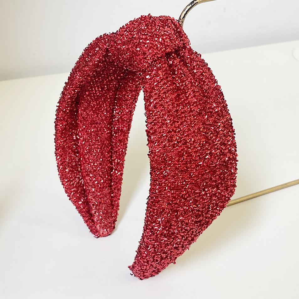 Knot Headband - Tinsel Twirl