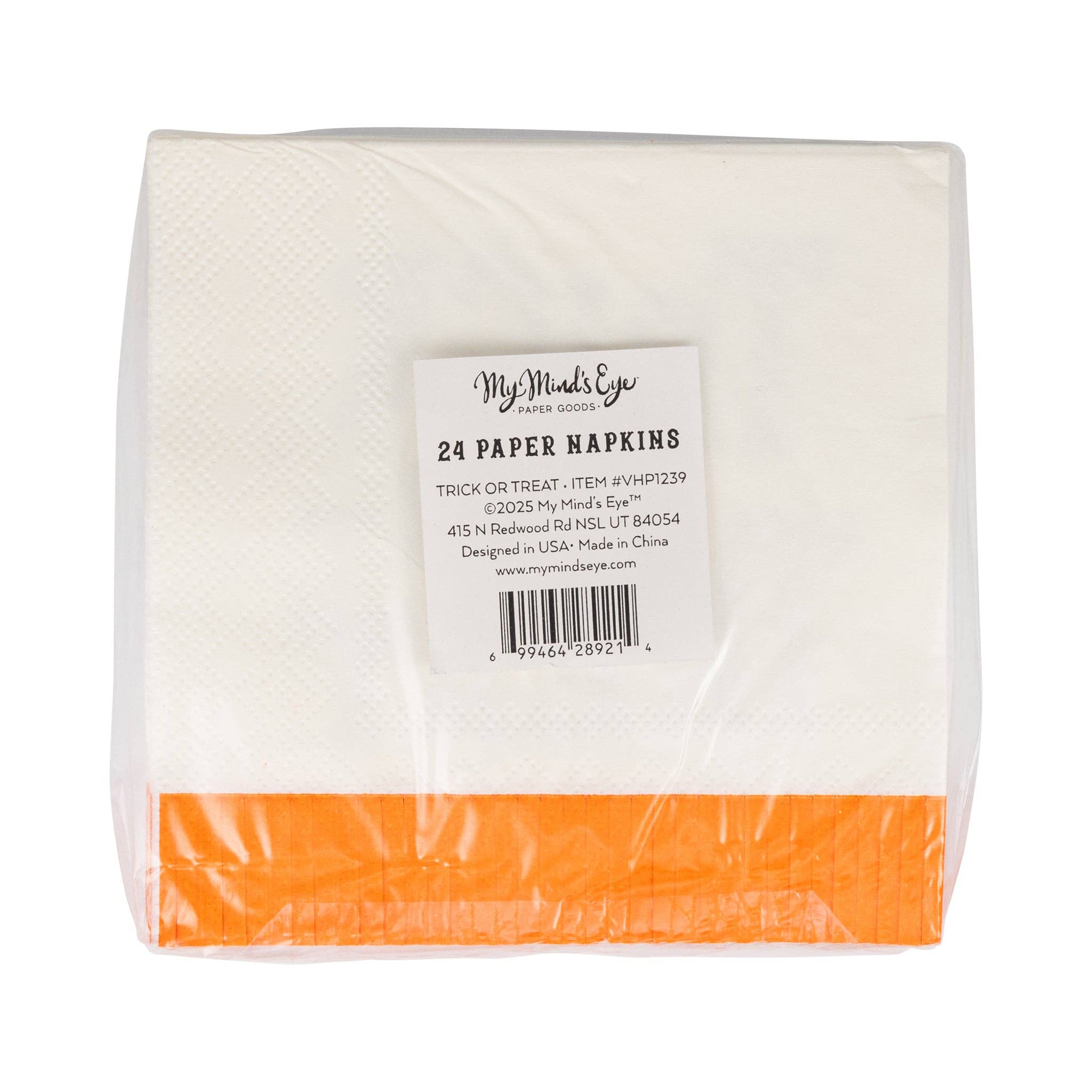 Vintage Trick or Treat Cocktail Napkin - 24 PK