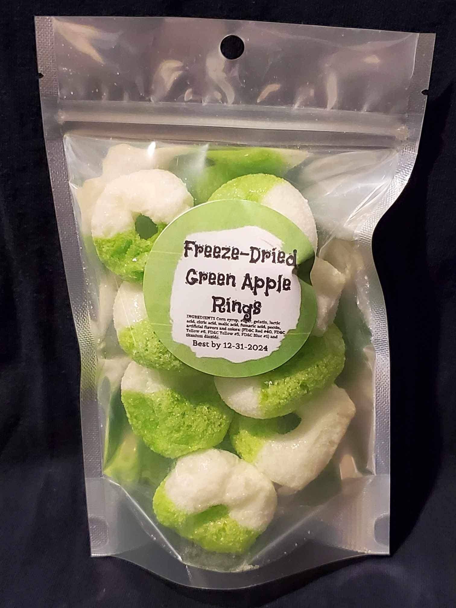Freeze Dried candy Fruit Rings: Peach