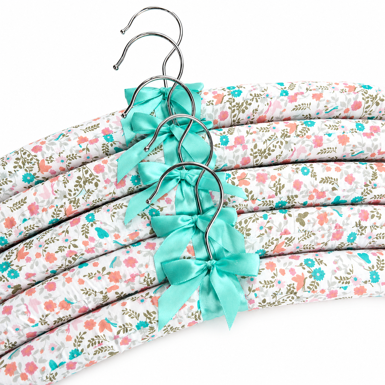 Fabric Clothing Hanger Set (Multiple Colors)