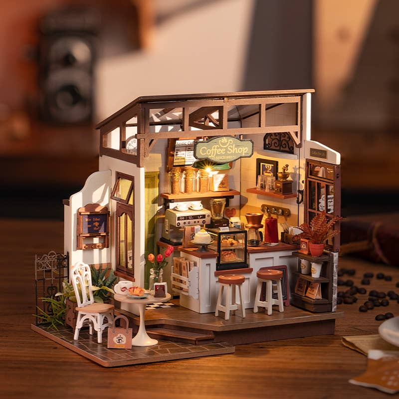 Café Rolife DIY Miniature House