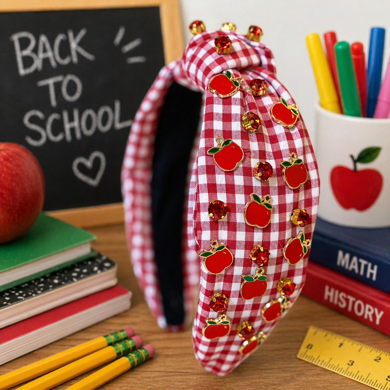 Beaded Headband - Apple A Day