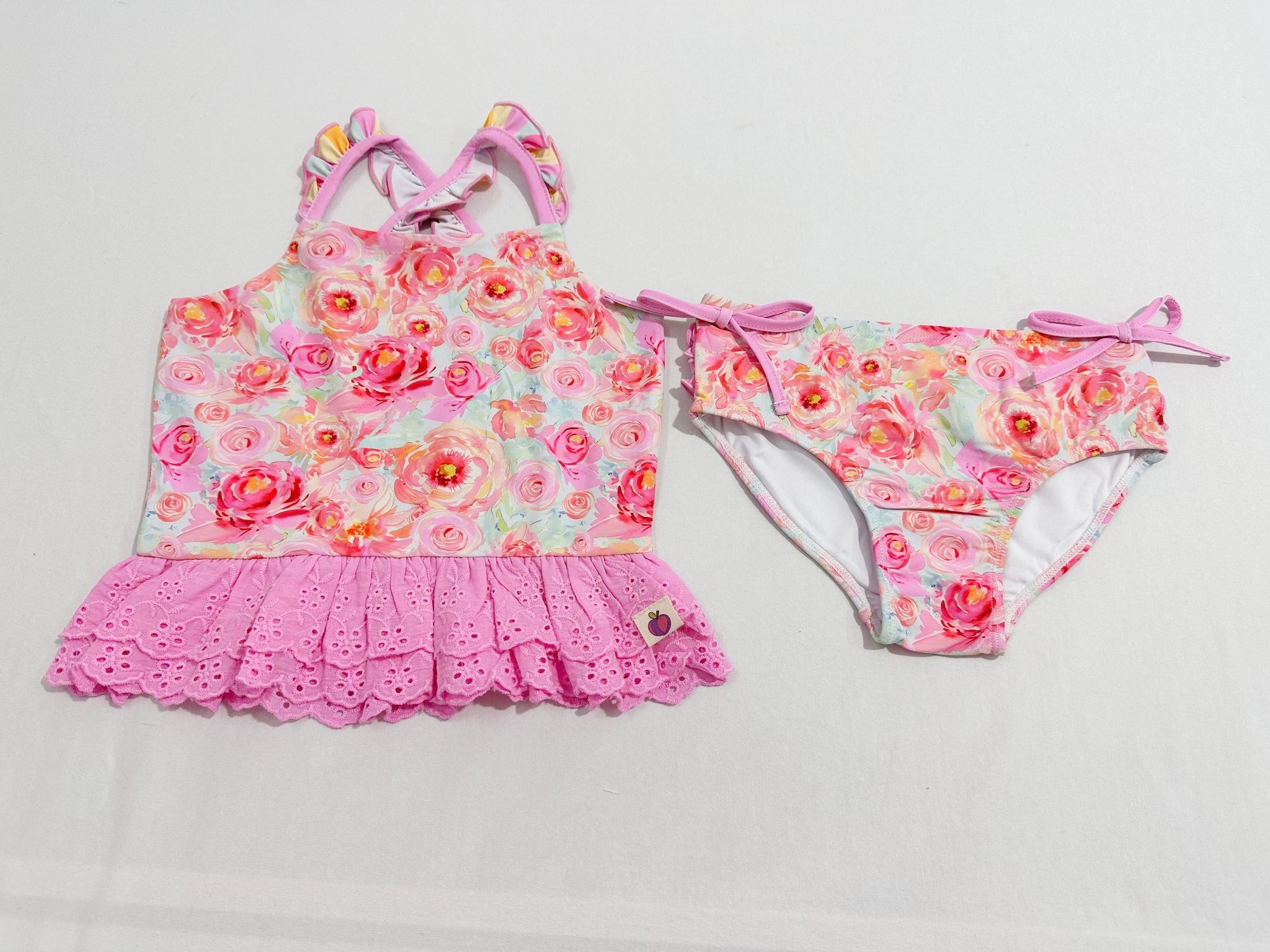 Selah Tankini Swimsuit - Pink Lemonade