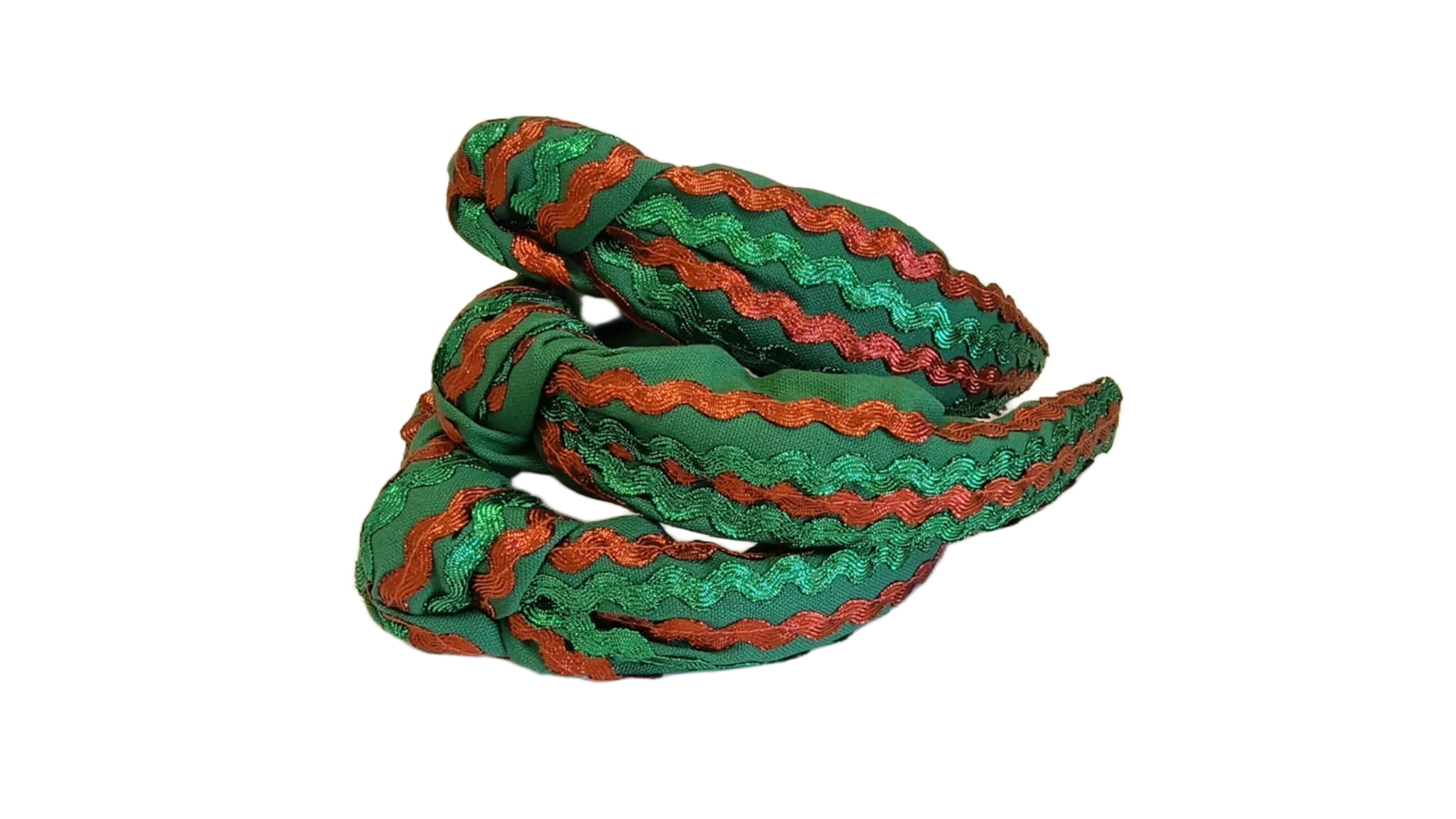 Ric Rac Headband - Holly Jolly
