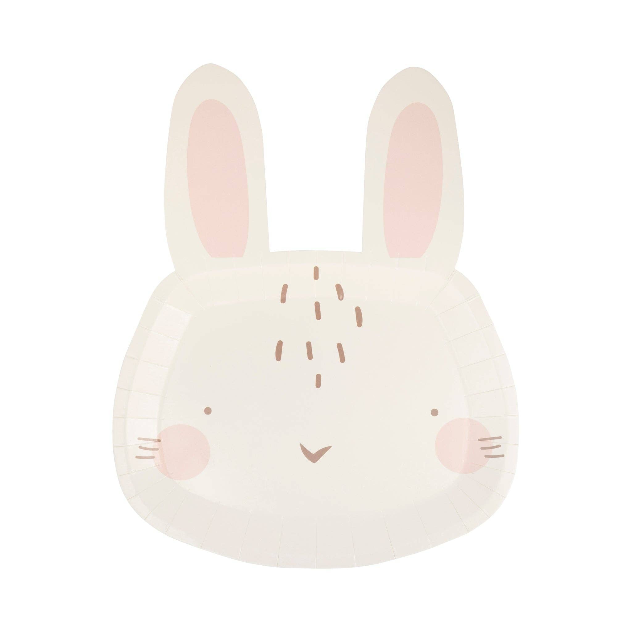 Bunny Plate - 8 PK