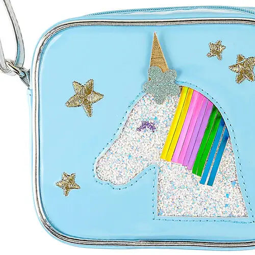 Unicorn Purse - Blue