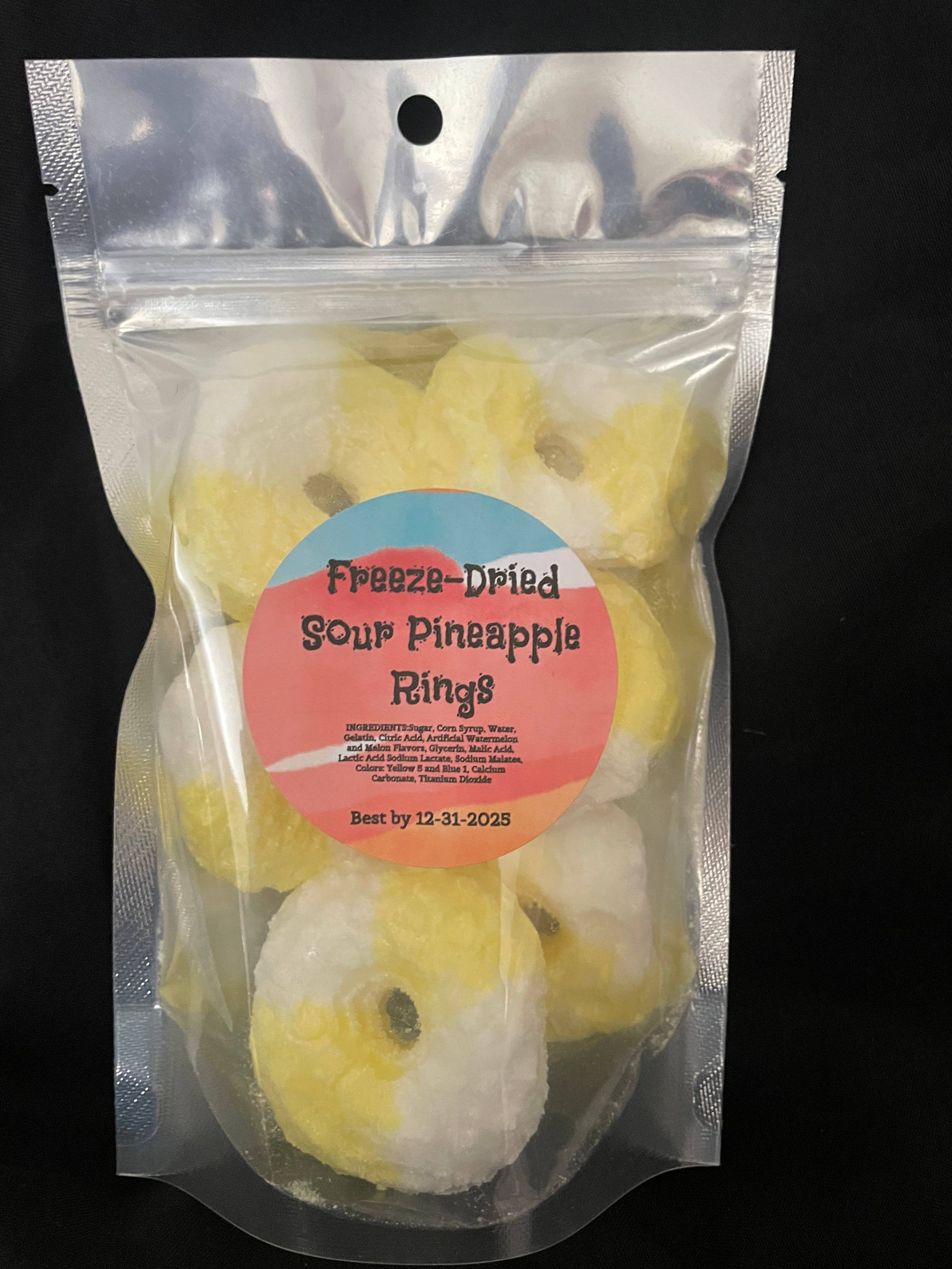 Freeze Dried candy Fruit Rings: Peach