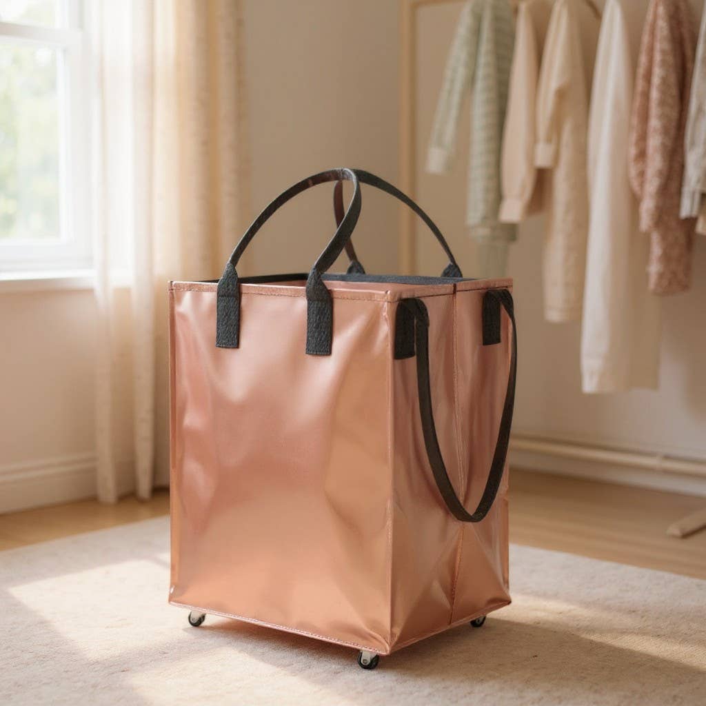 Reusable Rolling Bag - Rose Gold