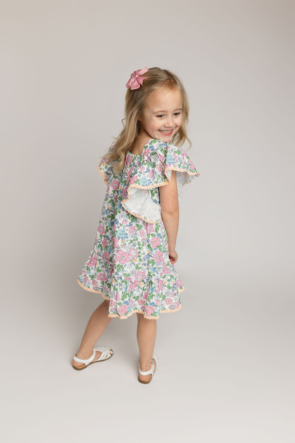 Nora Dress - Sapphire Sands