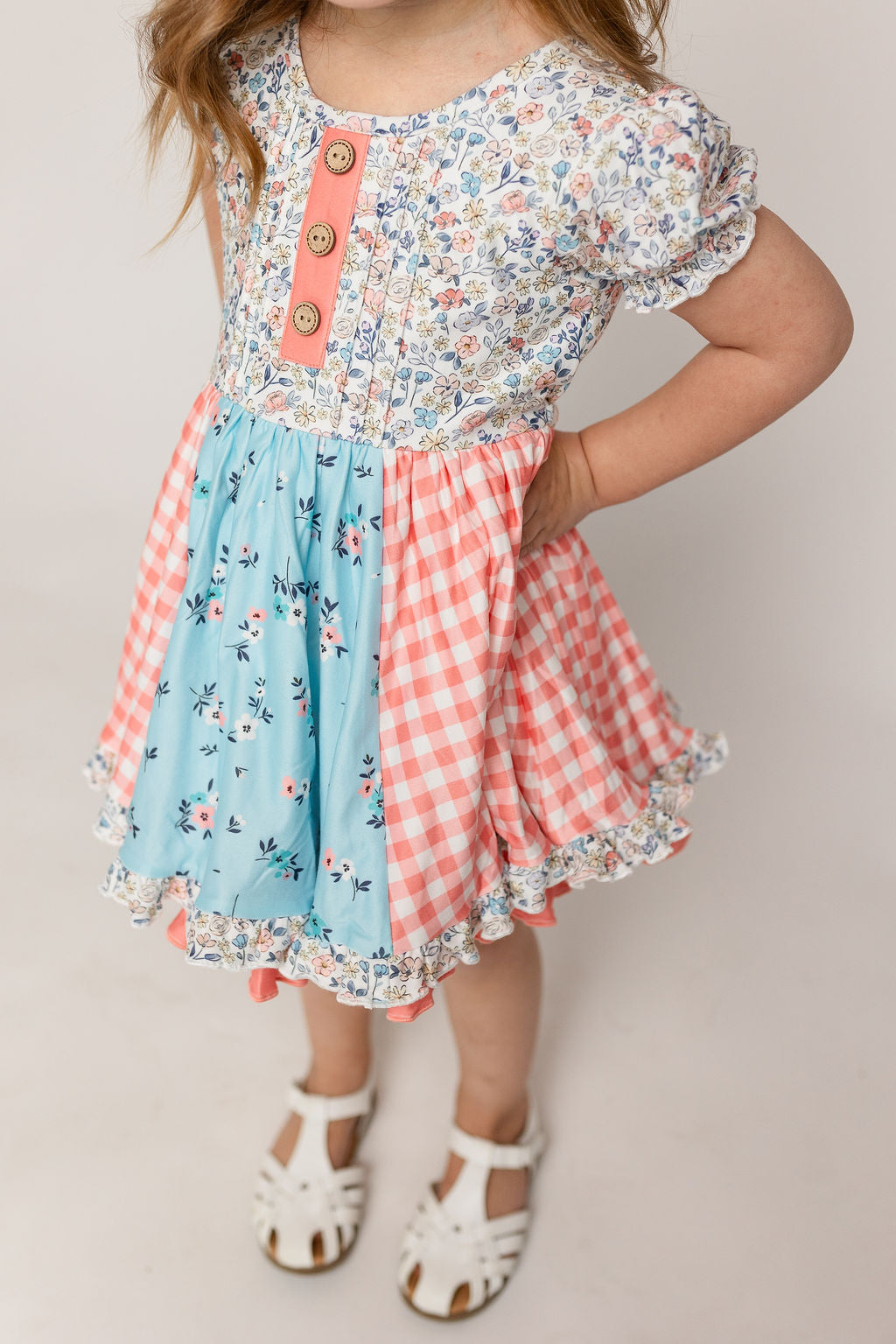 Kate Knit Dress - Coral Crush