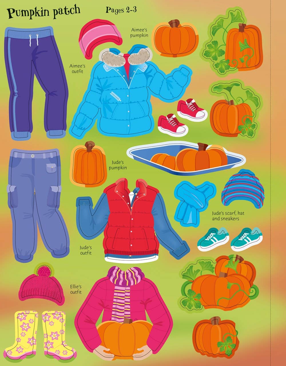 Sticker Dolly Dressing Trick Or Treat