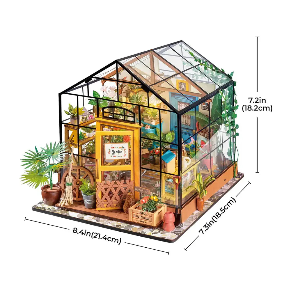 Cathy Flower House DIY Miniature House