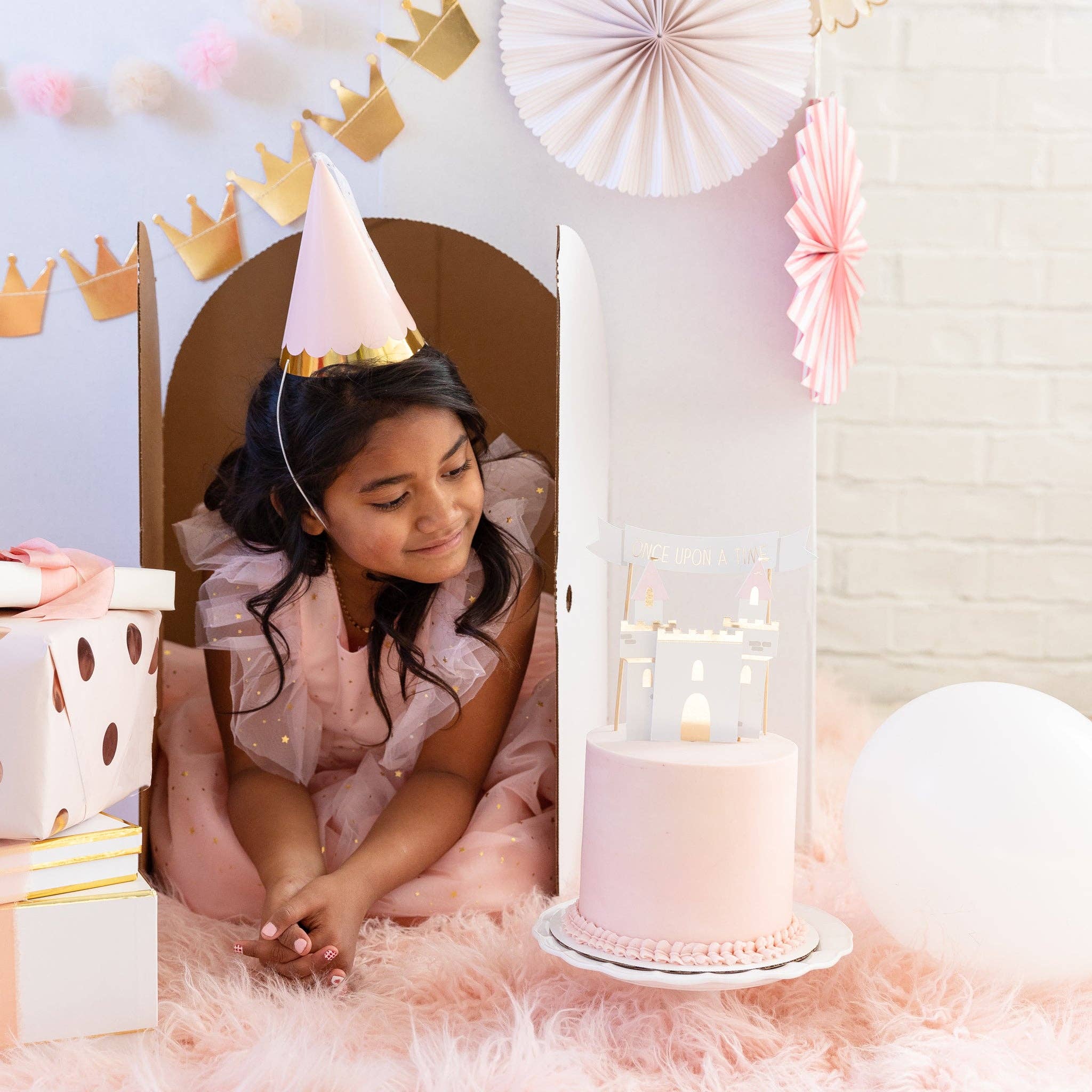 Princess Party Hats - 8 PK