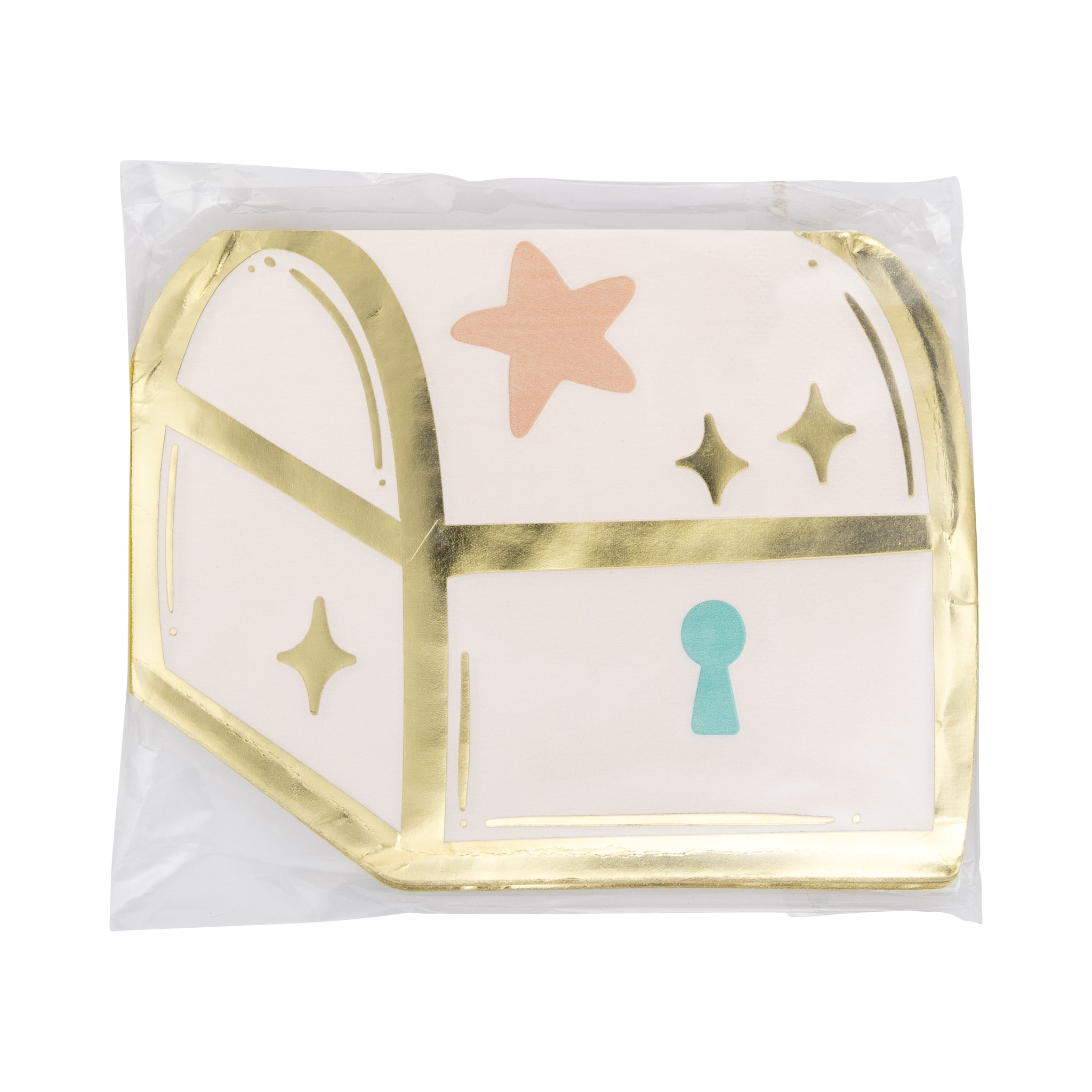 Mermaid Treasure Chest Napkin - 18 PK