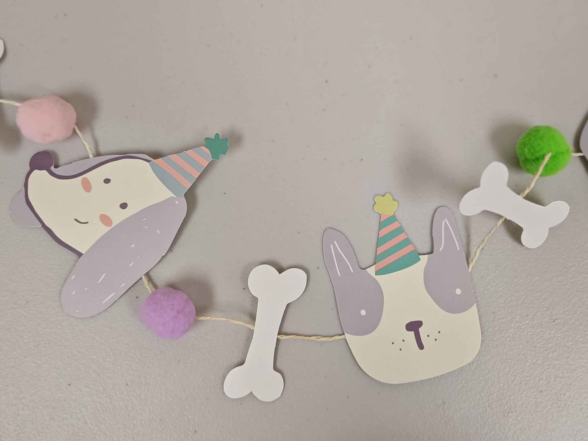 Puppy Dog Birthday Banner