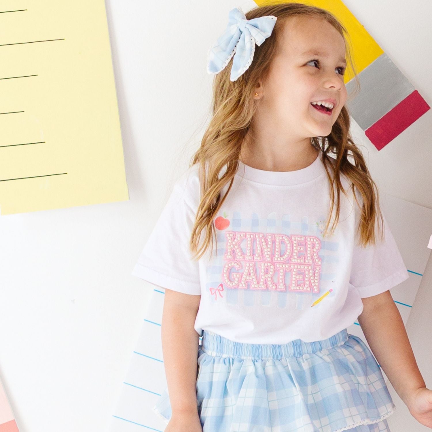 Sweet Wink Shirt - Kindergarten Pearl Patch
