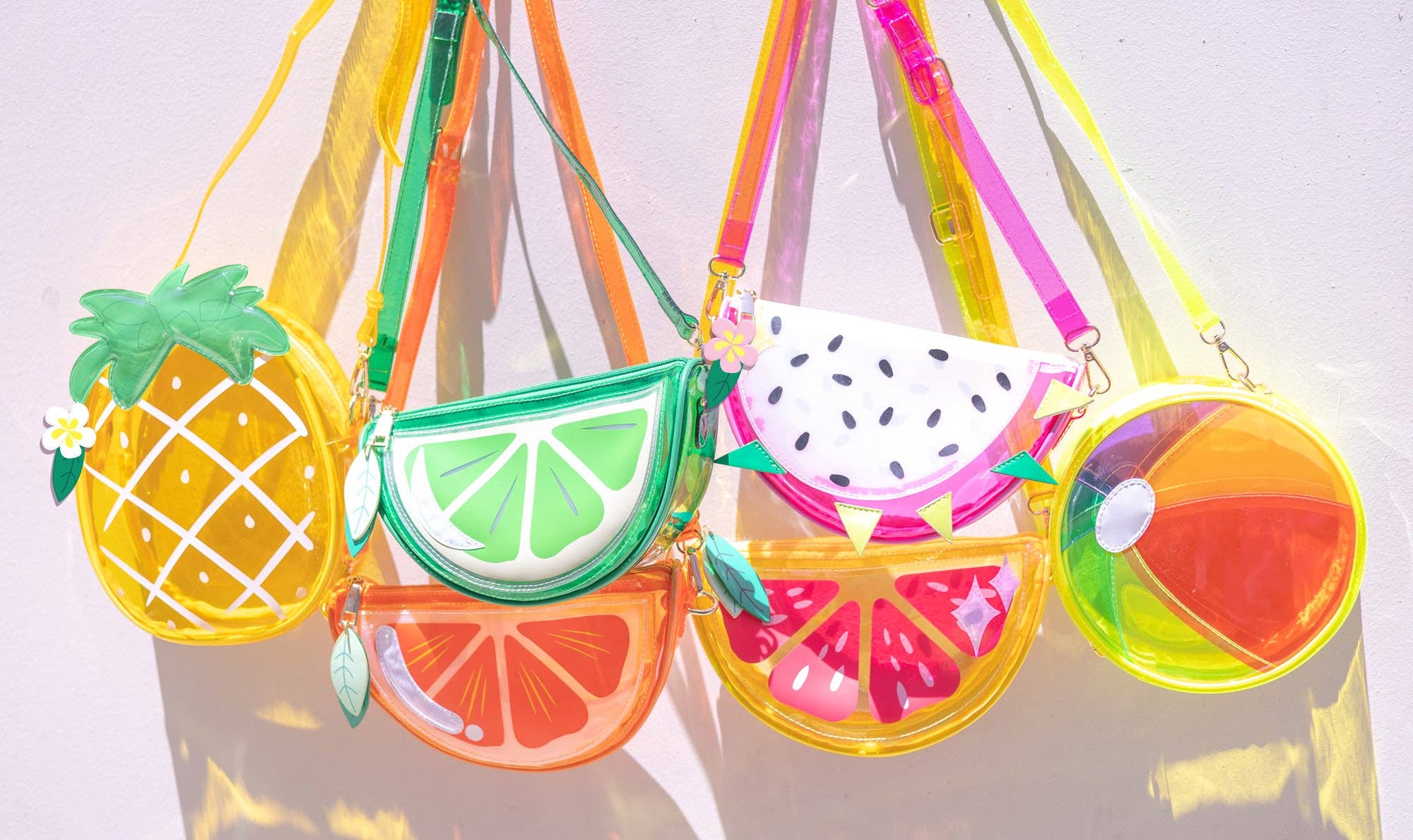 Jelly Fruit Handbag - Pineapple