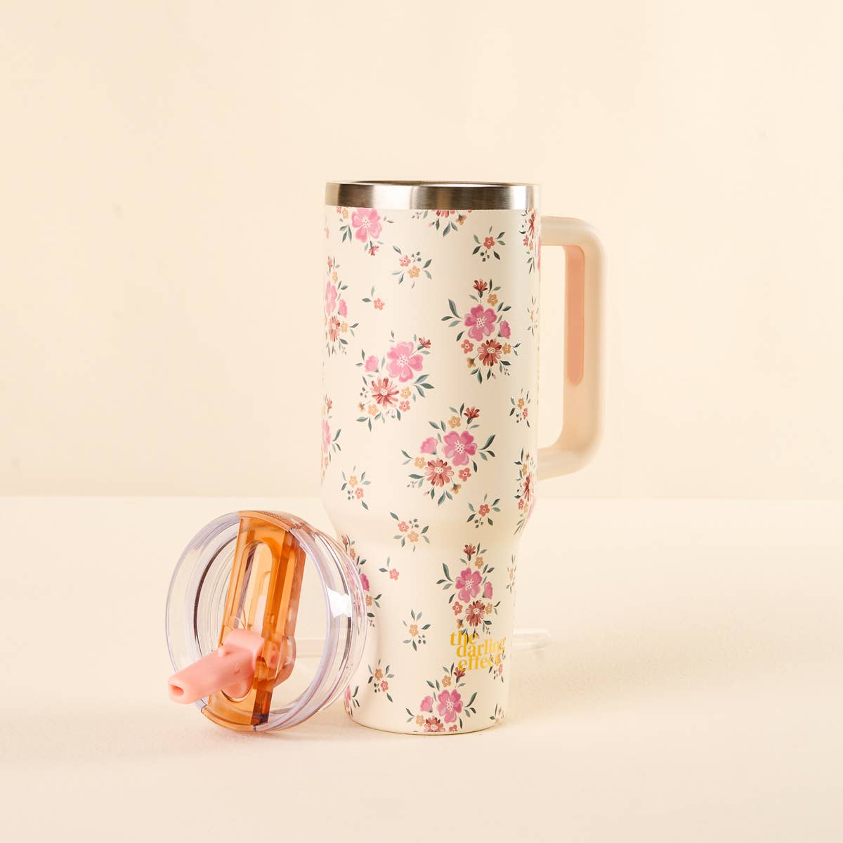 40 oz Lifestyle Flip Straw Tumbler–Endless Daydream Cream
