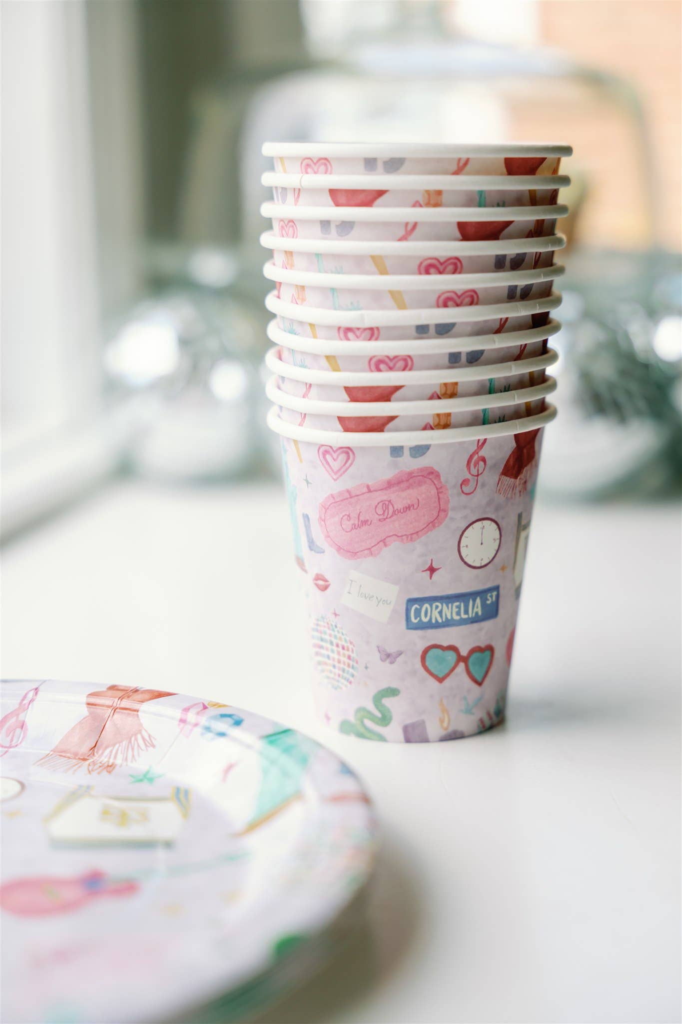Taylor Swift Paper Cups - 10 PK