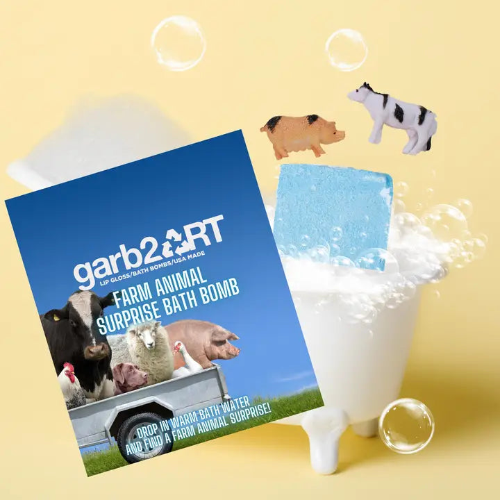 Farm Animal Surprise Bath Bomb