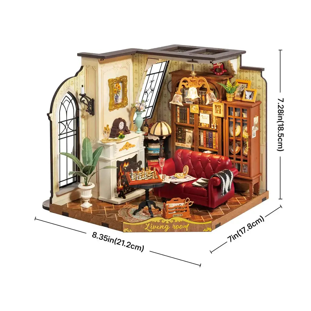 Catherine's Living Room DIY Miniature House