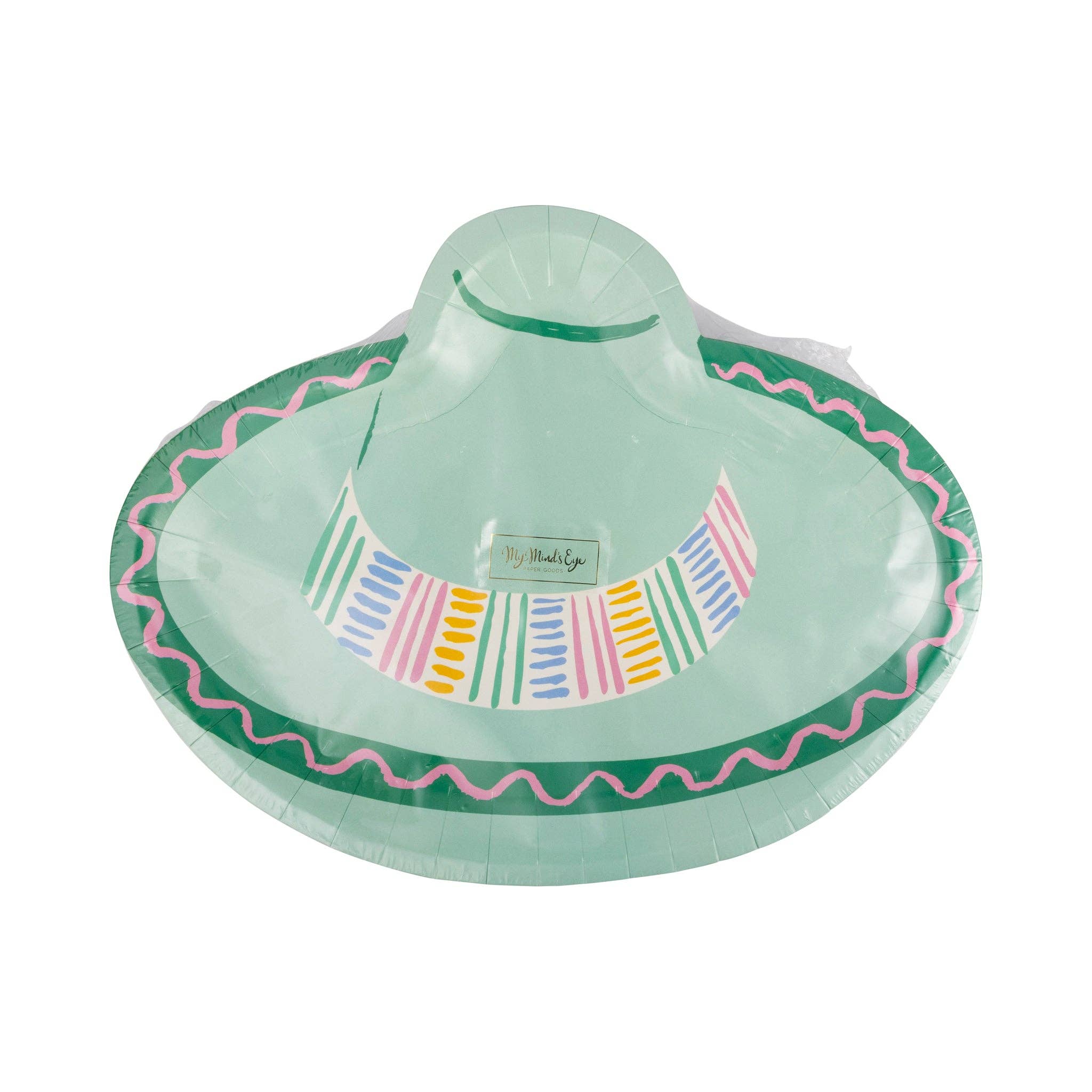 Fiesta Sombrero Plate - 8 PK
