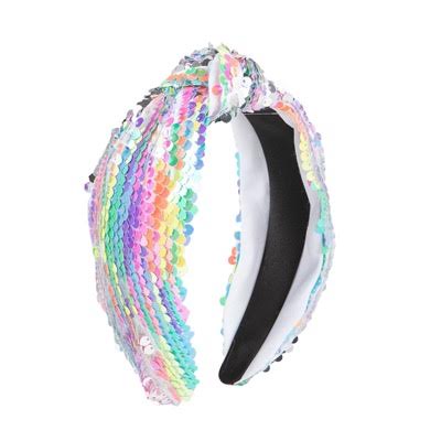 Sequin Headband - Colorful Cascade