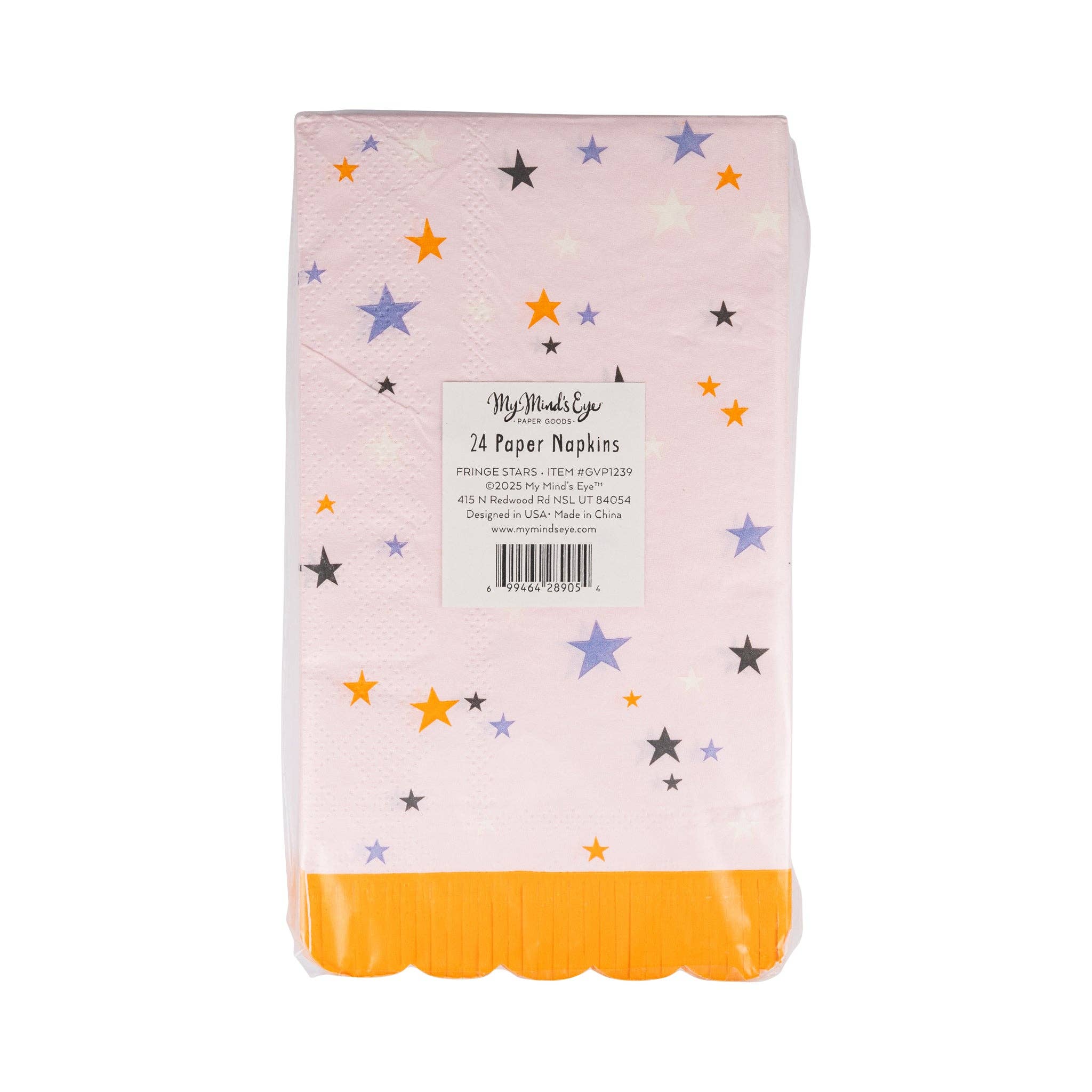 Halloween Stars Dinner Napkin - 24 PK
